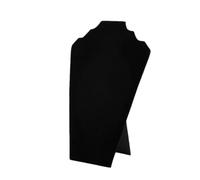 kowaku Présentoir à colliers, buste de présentation de bijoux, buste de collier pliable, organisateur pour exposition, Noir