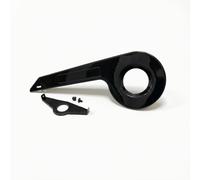kowaku Protège Chaîne Vélo Garde Pignon Couverture Plateau Carénage PP Solide Absorbe Les Chocs Limite Les Frottements pour Plateaux 32 à 36 Dents Adapté aux, Noir Version Standard