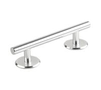 kowaku Rails ronds pour fingerboard, accessoire polyvalent, cadeau original, rail d'entraînement premium en acier inoxydable pour mini-skateboard, Argent 15 Cm