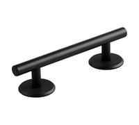 kowaku Rails ronds pour fingerboard, accessoire polyvalent, cadeau original, rail d'entraînement premium en acier inoxydable pour mini-skateboard, Noir 15 Cm