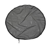 kowaku Rain Barrel Mesh Cover en Nylon pour Collecteur d'eau de Pluie Protège-réservoir avec Filet Respirant et Cordon Ajustable Écran Contre Débris, 150cm