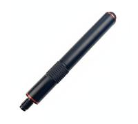 kowaku Rallonge Télescopique de Queue, Noir/Rouge, pour Queue De Billard Cuetec/Tank, Extension Télescopique en Aluminium À Rotation Externe 240-340mm avec Anneau Décoratif Rouge