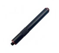 kowaku Rallonge Télescopique de Queue, Noir/Rouge, pour Queue De Billard Predator, Extension Télescopique en Aluminium À Rotation Externe 240-340mm avec Anneau Décoratif Rouge