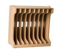 kowaku Rangement Maquette Porte-Outils Support Pièces Présentoir Étagère MDF Bois pour Accessoires de Modélisme Pièces Figurines Outils Adapté Au Montage Ate, 30x15x30cm