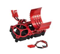 kowaku RC Car Motor Cooling Fan Aluminium Alliage Ventilateur Refroidissement Support Moteur Dissipation Chaleur Installation Facile Adaptée Aux Amateurs de, Rouge