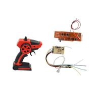 kowaku RC Controller plus facile à contrôler et la carte réceptrice Alarme à faible puissance Pièces de jouets RC pour les pièces de bateau RC, Rouge