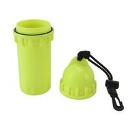 kowaku Récipient avec Boucle Porte-Clés Compact, 18 Cm, Jaune, Jaune | Fermeture à Vis Sécurisée, Capsule portable, Hermétique, Conteneur, pour Plongée, Surf