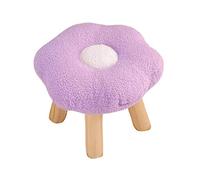 kowaku Repose-Pieds canapé Tabouret Pouf escabeau pour Salon entrée Salle de Jeux Chambre Appartement, Violet