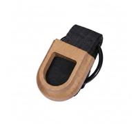 kowaku Repose Pointe de Violoncelle Antidérapant Support Ancrage Tapis Hêtre Lisse et Sangle en Toile avec Anneau Point d'Ancrage Compact et Portable Adapté
