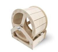 kowaku Roue d'exercice Hamster pour Rongeur d'Entraînement Silencieuse de Course Conception Robuste en Bois Imperméable et Adaptée aux Parcs et Cages Exercices Nocturnes, 31