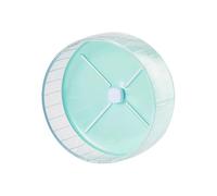 kowaku Roue d'exercice Hamster Silencieuse Course Accessoire en Acrylique Bords Arrondis Adaptée Cage Souris Gerbille Écureuil, Vert