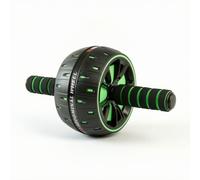 kowaku Roue Ventral avec Tapis Ergonomique Entraîneur Abdominal Portable Sport pour Débutants, Array, Noir Et Vert