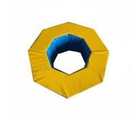kowaku Rouleau d'Entraînement Enfant Rouleau de Motricité Bloc de Mousse Module Sensoriel Coussin de Revêtement en Vinyle Léger et Lavable pour Salle de Jeux Crèche Garderie Thérapie, Octogone Creux