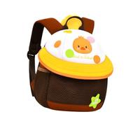 kowaku Sac à Dos Mignon en Forme de Champignon pour Enfants, Mini Sac de Voyage, Cartable 3D, pour Enfants de 3 à 6 Ans, S, Poussin Brun