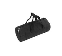 kowaku Sac à outils à glissière Sac organisateur d'outils Bouche large Grande capacité Porte-outils Fourre-tout en toile Pochette à outils pour électricien, Noir petit