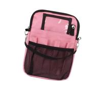 kowaku Sac Banane d'infirmière, Ceinture d'outils de Soins Infirmiers, Fournitures de Soins Infirmiers, Sac de Hanche de Tablier, Organisateur de Taille, Rose