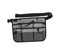kowaku Sac d'allaitement Multi-Compartiments, Organisateur de Ceinture de Poche, Pochette d'infirmière, Sac de Taille, Sac Banane d'infirmière pour Serveur, Gris
