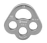 kowaku Séparateur de Plaque de Corde à Gréement de Patte Haute Performance pour L'alpinisme, Argent