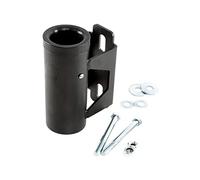 kowaku Support de Rangement pour Barres D'haltères, Porte-Barres, Rangement Vertical pour Cage à Squat, Accessoires Argent