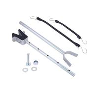 kowaku Support Moteur Hors-Bord Support Ajustable Robuste Fixation Remorque Tête Composite Fonction Transport Adapté à La Navigation Pêche Installation Moteu, Support de Montage