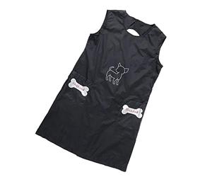 kowaku Tablier de Toilettage pour Animaux de Compagnie en Nylon Imperméable Dos Aéré avec Rangement Pratique Protection Corps Entier Convient à La Maison et, L