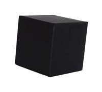 kowaku Tabouret Cube de, siège pour la Maison, Pouf carré en Brique pour étirements et tonification, Noir