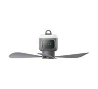 kowaku Ventilateur de Plafond Portable avec Lumière, Outil D'éclairage de Camping pour L'intérieur et L'extérieur.