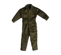 kowaku Vêtements miniatures pour figurines d'action à l'échelle 1/12, uniforme pour poupée de 6 pouces, Vert