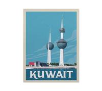 Koweït, Moyen-Orient，Puzzles Personnalisés, 1000 Pièces Puzzle en Papier, pour Enfants Adultes Famille Jeu Difficulté Défi Puzzles（38x26cm）-BL96