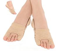 Koxtyzo 1 Paire Chaussettes Hallux Valgus, Orthese Hallux Valgus Corrective, Bandage de Ecarteur Orteil, Confortable Jour et Nuit, Orthèses Corrective pour Homme et Femme(L,38-42)