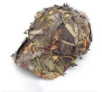 Koyheng 3D Camouflage Ghillie Caps Outdoor Chasse Pêche Bionic Camo Chapeaux Jeux de Guerre de l'armée Camo Sunshade Baseball Caps