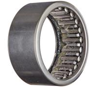 Koyo JHT-2213 Roulement à aiguille à bout ouvert, joint unique, cage en acier, pouces, diamètre intérieur 1-3/8", diamètre extérieur 1-3/4", largeur 13/16"