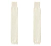 Koyojpoe Jambières En Laine Pour Femmes Et Hommes, Doublure En Cachemire Épais, Genouillères Pour L'arthrite, Jambières Chaudes D'hiver, Soutien Du Genou, Leggings De Jambe,2 Paires De Blanc