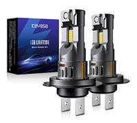 KOYOSO Ampoules H7 LED 110W 30000LM, Lampes Remplacement pour Halogènes, 1:1 Mini Design, Aucun Adaptateur Requis, Lot de 2