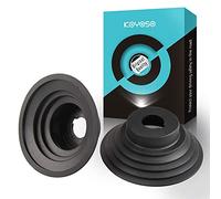 Koyoso Capuchons Anti Poussière en Caoutchouc de Phare pour LED Ampoules Voiture, Couvercle Anti Poussière Universel