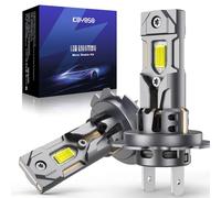 KOYOSO H7 LED Ampoule 30000LM: 130W Voiture 6000K Blanche, 1:1 Mini Design Lampes de Phares, Remplacement pour Kit de Conversion Halogène Auto Moto