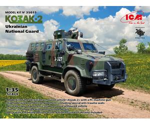 Kozak-2 Garde Nationale Ukrainienne Kit Modèle En Plastique ICM 1:35