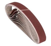 Kozelo 10 Pcs Bandes Abrasives 25mm x 457mm 120 Grain Alumine
