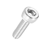 Kozelo 100Pcs Vis à Tête Cylindrique à Six Pans Creux - [M3-0.5 x 10mm] Douille Allen Entièrement Filetée en Acier Inoxydable 304 pour Moteur Électrique, Impression 3D, Argenté