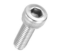 Kozelo 100Pcs Vis à Tête Cylindrique à Six Pans Creux - [M4-0.7 x 14mm] Douille Allen Entièrement Filetée en Acier Inoxydable 304 pour Moteur Électrique, Impression 3D, Argenté