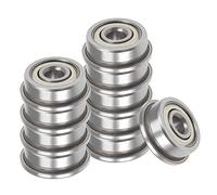 Kozelo 10pcs F623ZZ Bride Bille Roulement - [3x10x4mm] Remplacement Roue Roulements pour Brouette Tondeuse à gazon À main Camion Essieu Emploi, Chrome Acier, ABEC1