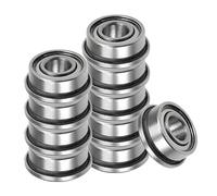 Kozelo 10pcs F683ZZ Bride Balle Roulement - [3x7x3mm] Remplacement Roue Roulements pour Brouette Tondeuse Manuel Camion Axe Utilisation, Chrome Acier, ABEC1