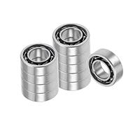Kozelo 10pcs Profond Rainure Bille Roulements - [3mm x 6mm x 2mm] Chrome Acier Billes pour Moteurs Machine Outil Boîtes Vitesses Roulement Utilisation, Ouvert Type ABEC1