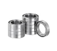 Kozelo 10pcs Profond Rainure Bille Roulements - [8mm x 12mm x 2.5mm] Chrome Acier Billes pour Moteurs Machine Outil Réducteurs Roulement Emploi, Double Étanche ABEC1