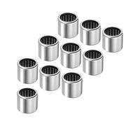 Kozelo 10pcs SCE1012 Aiguille Rouleau Roulements - [5/8" x 13/16" x 3/4"] Ouvrir Fin pour Boîte Vitesses Utilisation, Chrome Acier Rouleaux