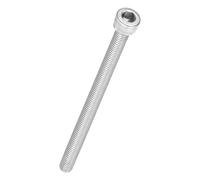 Kozelo 10Pcs Vis à Tête Cylindrique à Six Pans Creux - [M6-1 x 95mm] Douille Allen Entièrement Filetée en Acier Inoxydable 304 pour Moteur Électrique, Impression 3D, Argenté