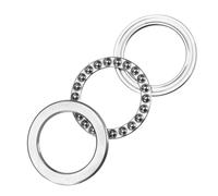 Kozelo 1Pcs Roulements à Billes de Poussée 51110 - [Diamètre d'Alésage 50mm x OD 70mm x Largeur 14mm] Roulement à Une Rangée pour Plateau Tournant de Four, avec Assemblage de Cage