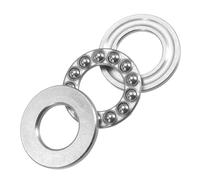 Kozelo 1pcs S51205 Roulement à billes butée - [Alésage 25mm x OD 47mm x Épaisseur 15mm] Acier inoxydable rondelles pour utilisation dans machines-outils quincaillerie industrielle