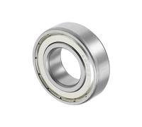 Kozelo 1Pièces Roulement à Billes 6205Zz - [25X52X15mm] Acier Chromé à Double Étanchéité pour Applications Industrielles et Équipements Mécaniques