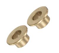 Kozelo 2pcs Douille À Bride - [10mm x 14mm x 10mm] Bague Auto-Lubrifiante En Bronze Pour Équipement Industriel | Or